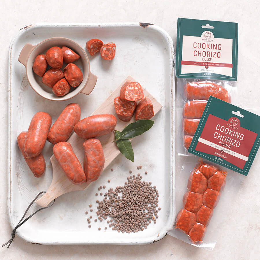 Brindisa Additive-Free Spicy Mini Cooking Chorizo Brindisa Spanish Foods