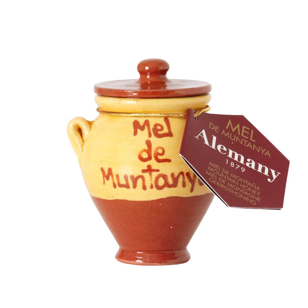 Alemany Mountain Honey in Ceramic Jar Brindisa Spanish Foods