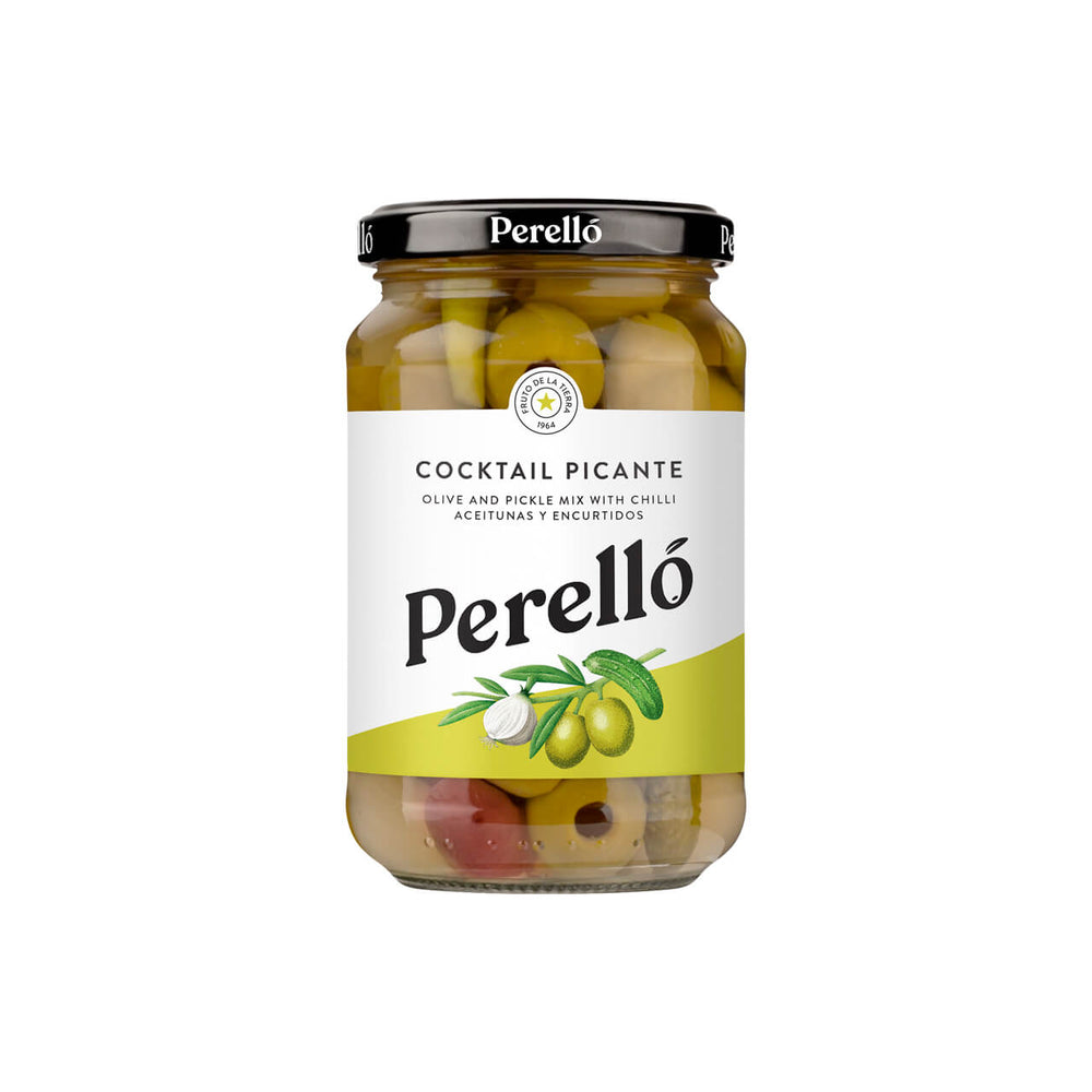Perello Olive and Pickle Cocktail Mix 180g