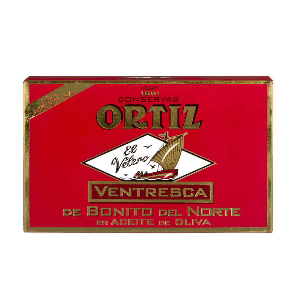 Ortiz White Tuna Belly in Olive Oil, line caught, 110g