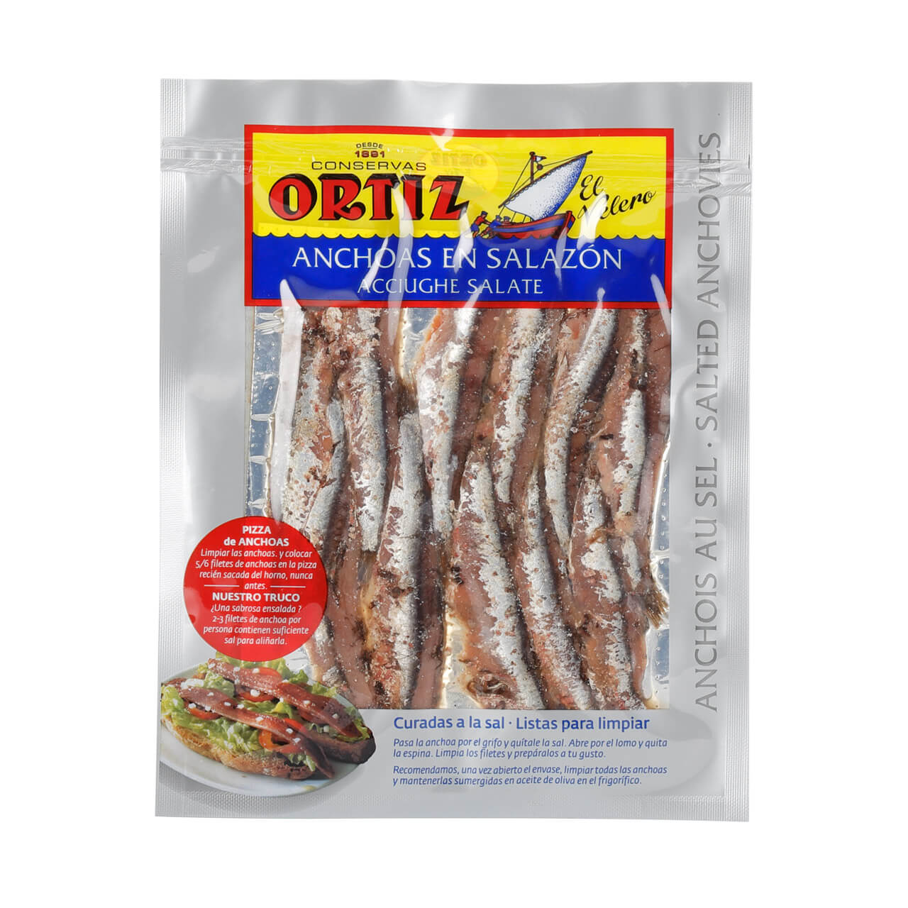 Ortiz Salted Anchovies Brindisa Spanish Foods