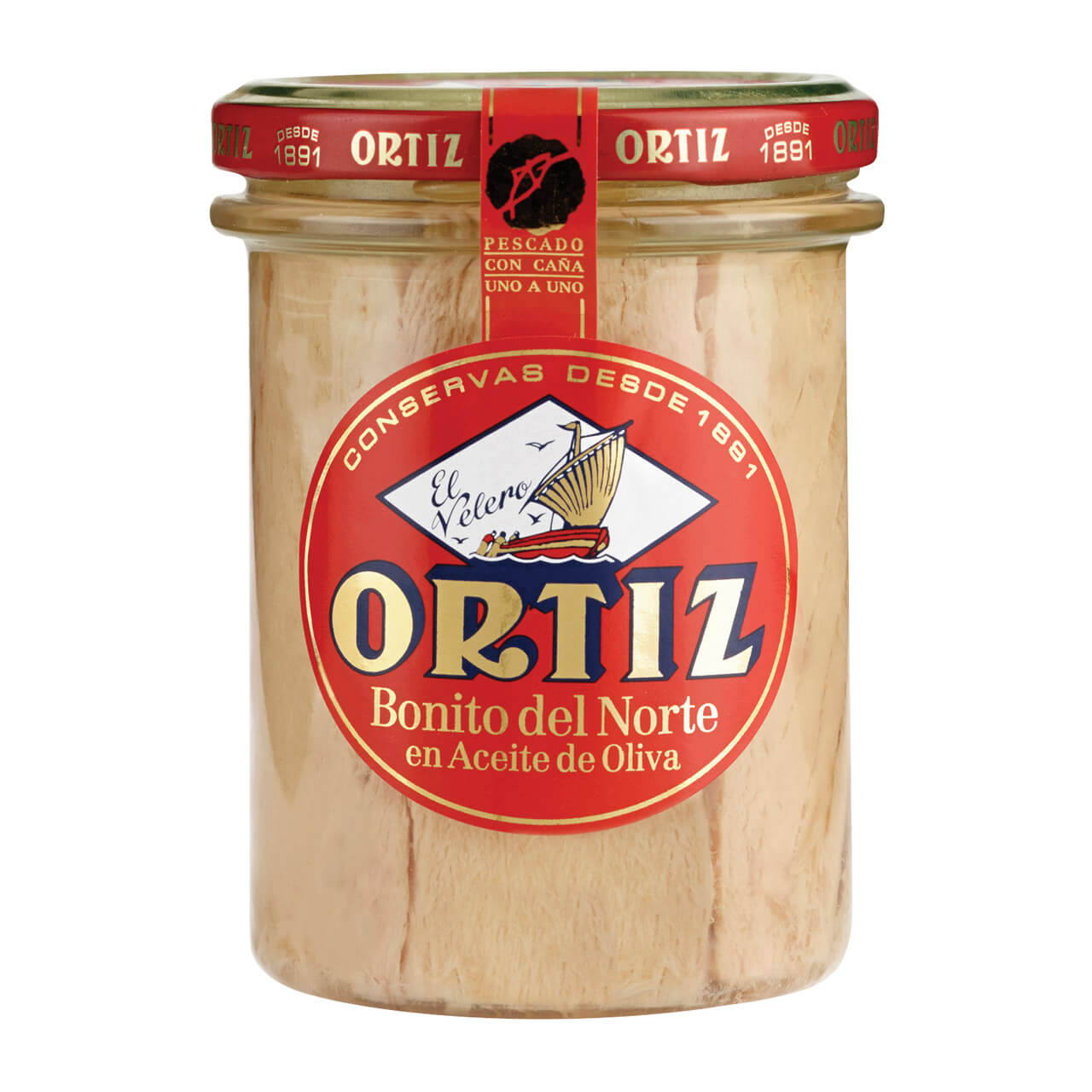 Ortiz Bonito in Olive Oil 220g jar FI01671