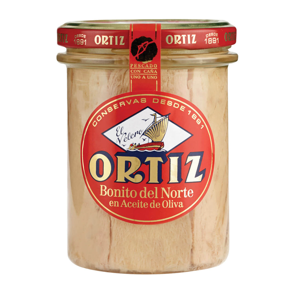 Ortiz Superior White Tuna Fillets in Olive Oil, 220g