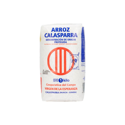 Calasparra paella rice 1kg plastic bag