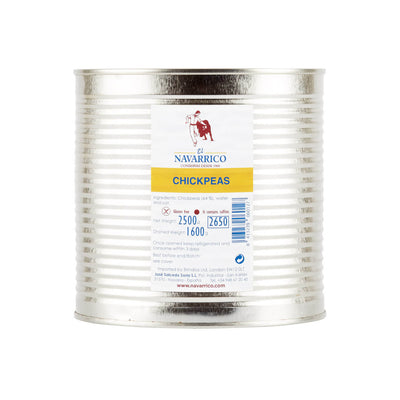 Navarrico chickpeas 2.5kg tin
