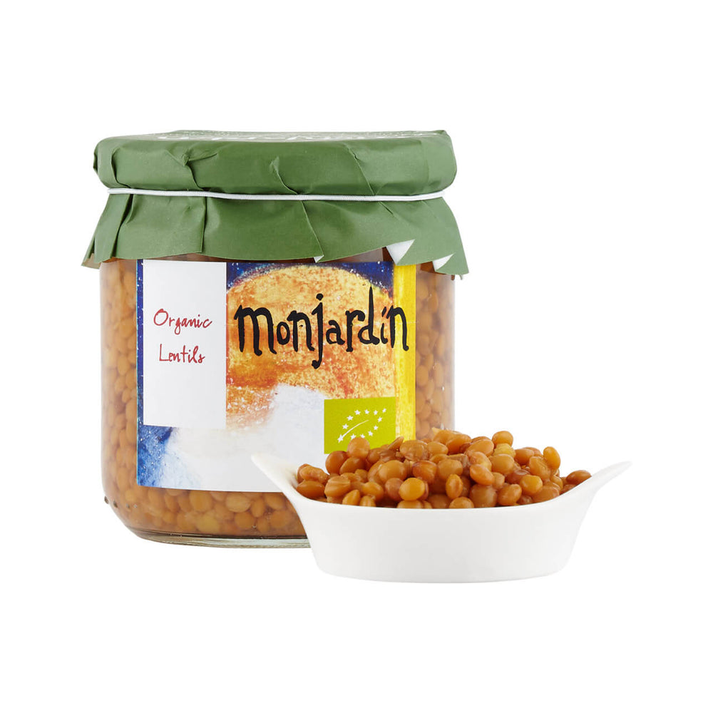 Monjardin organic lentils 325g brindisa spanish foods