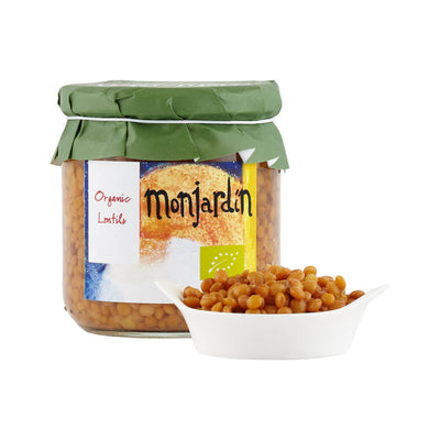 Monjardin organic lentils 325g brindisa spanish foods