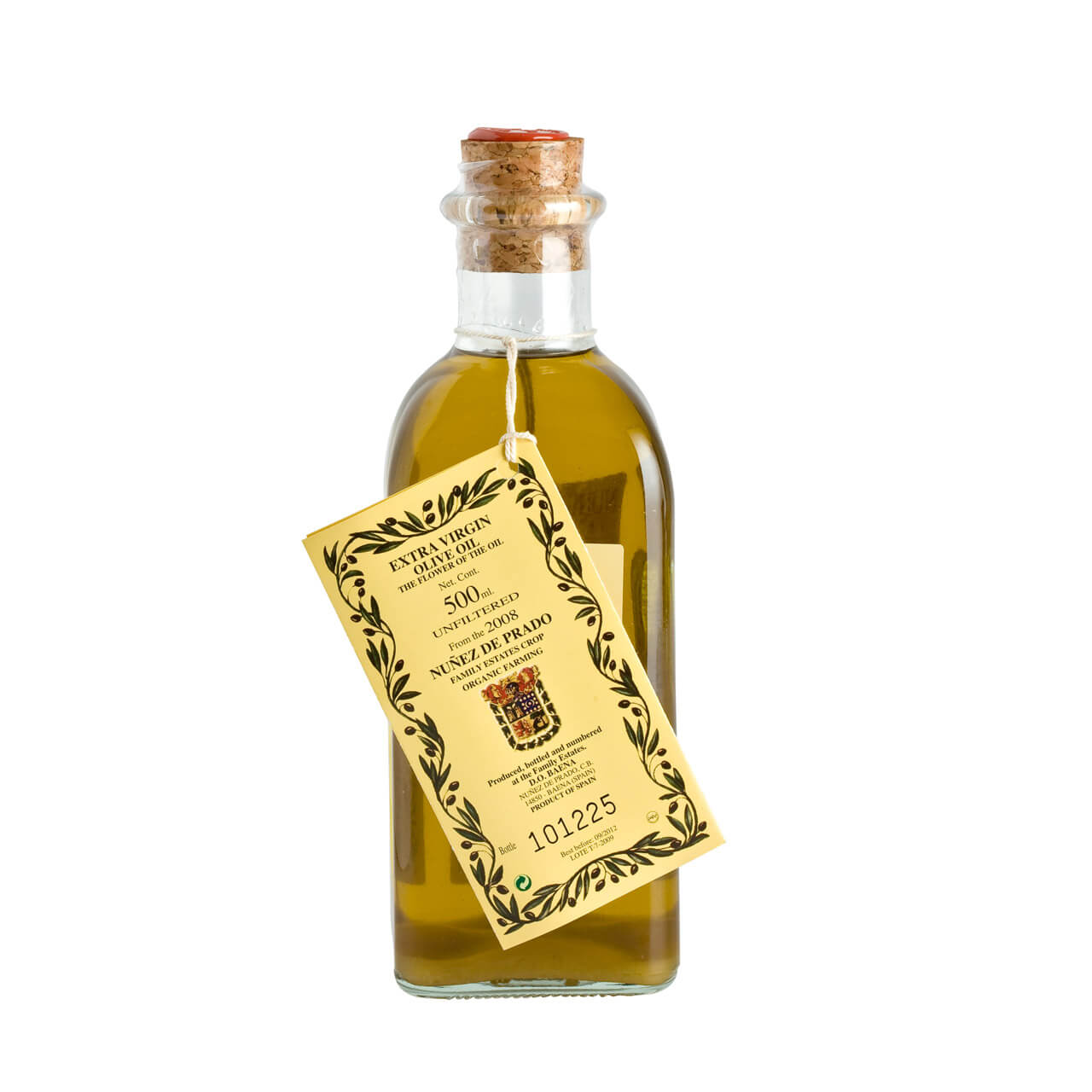 Nunez de Prado Unfiltered Extra Virgin Olive Oil 50cl