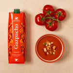 gazpacho brindisa summer drink tomato cucumber garlic soup pepper olive oil healthy raw