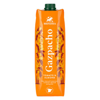 gazpacho brindisa summer drink tomato cucumber garlic soup pepper olive oil healthy raw almonds 