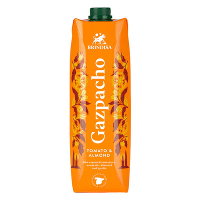 gazpacho brindisa summer drink tomato cucumber garlic soup pepper olive oil healthy raw almonds 