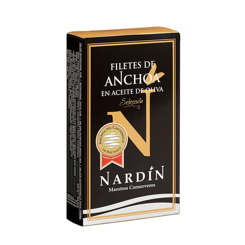 Nardin Premium Cured Anchovy Fillets, 100g