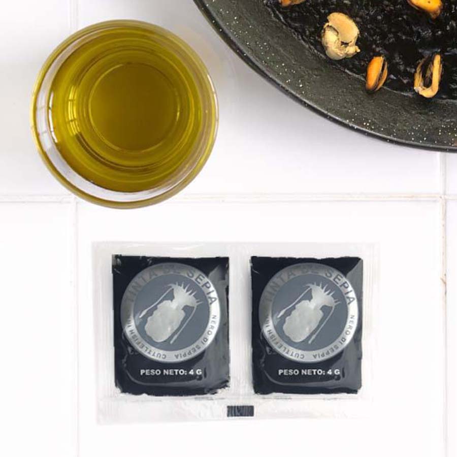 ink cuttlefish paella brindisa 